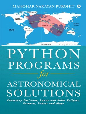 cover image of Python Programs for Astronomical Solutions
